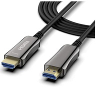 HDMI 2.1 KÁBEL 8K 60Hz 4k AOC OPTICKÝ UHD HDR 15m