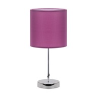 Stolná lampa fialová/chróm Agnes E14 Strühm