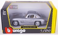 MERCEDES-BENZ 300SL 1954 STRIEBORNÁ 1:24