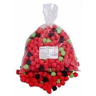 JELLIES RASPBERRIES BLACKBERRIES CYMES 2KG VEĽKÉ BALENIE