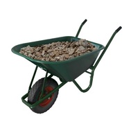 GREEN GARDEN BARROW S PU KOLESOM + 250kg náprava