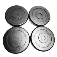 4-dielna súprava okrúhlych gumených podkladov