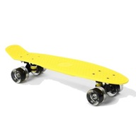 SKATEBOARD do 100 kg GUMOVÉ kolieska OSVETLENIE LED