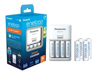 Nabíjačka Panasonic eneloop CC51 + 4x AAA batérie