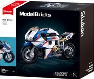 BLUBAN BLOCKS MOTOR CHASER S1000MS 242 EL mierka 1:12v