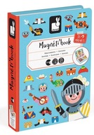 Magnetibook Kostýmy Chlapec Janod puzzle