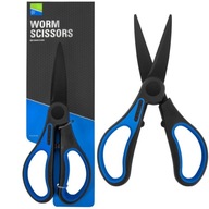 Nožnice na strihanie a sekanie návnad na červy Preston Worm Scissors