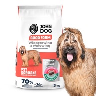 John Dog veľký pes bravčové hovädzie mäso 3 kg