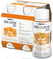 Nestlé RESOURCE 2.0 marhuľa 4 x 200 ml