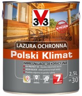 V33 Ochranná glazúra Polish Climate Svetlý Dub 2,5l