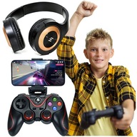 GAMEPAD PAD PRE HRY NA TELEFÓNE + BEZDRÔTOVÉ SLÚCHADLÁ BT 5.0 WEBSKI