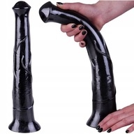 Horse Penis, Black Horse Member XXL 40 cm