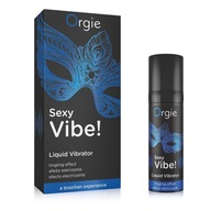 Gélový stimulačný lubrikačný tekutý vibrátor SEXY VIBE! - KVAPALNÝ VIBRÁTOR 15ml