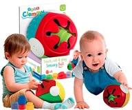 CLEMMY SENSORY BALL + BLOCKS 6 mesiacov+