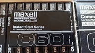Maxell Professional Industrial C60 1996 JAPONSKO 1 ks