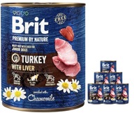 Krmivo BRIT Premium by Nature 6x800g TURECKO & PEČEŇ