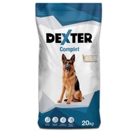 DEXTER COMPLETE krmivo pre psov pre VEĽKÉ PLEMENÁ 20KG