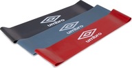 Umbro Set 3 odporových pásov na cvičenie