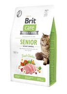 Brit Care Cat Grain Free Senior HmotnE Control Cat 7 kg Food