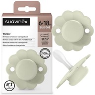 Suavinex FYZIOLOGICKÉ SEDENIE SX PRO WONDER SILIKÓNOVÉ 6-18m