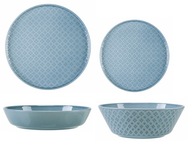 LIKED MARRAKESH BLUE DINNER SERVICE 37 ks