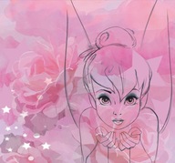 Vliesová fototapeta Disney Tinker Bell Pink