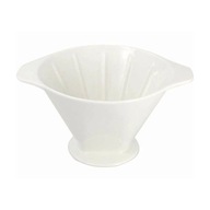 KÁVOVÝ FILTER PORCELÁNOVÝ lievik, BIELY ODKAPÁVAČ