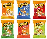 Cheetos chrumky, mix 6 príchutí