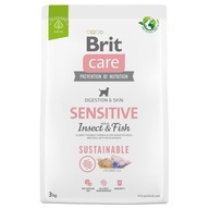 BRIT CARE HMYZ A RYBY 3 kg