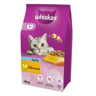 Whiskas STERILE 14KG pre sterilizované mačky