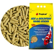 Tropické tyčinky Koi&Goldfish Basic Sticks 10L krmivo