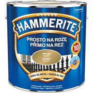 Hammerite hrdzavá farba GLOSS GOLD 2,5L