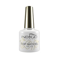 INDIGO Top Model TOP COAT 7ml zlaté čiastočky