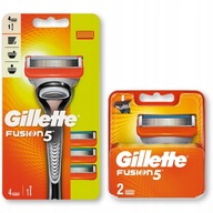 Holiaci strojček Gillette Fusion + náplne žiletiek 6 ks