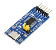 FT232 USB UART Board (Typ C) - USB-UART prevodník