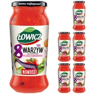 Łowicz omáčka 8 stredomorskej zeleniny 6 x 500 g