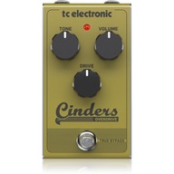 Citlivý gitarový efekt Cinders Overdrive Vintage Overdrive TC Electronic