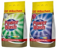 Power Wash Profesionálny prášok 2x 7,8 kg Universal a Color 260 praní