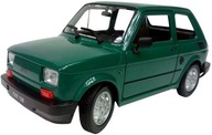 FIAT 126p 126.el batoľací model kovový Welly 1:21