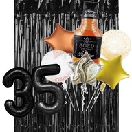 SET 35 NARODENINOVÝ balón Jack Daniels WHISKEY 100cm