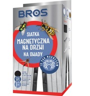 BROS Magnetická sieťka na dvierka proti hmyzu 160x220