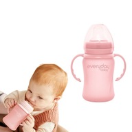 Sklenená nevylievacia fľaša 150 ml, Everyday Baby