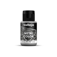 Vallejo Metal Color 77.707 Chróm akrylová farba, metalický chróm