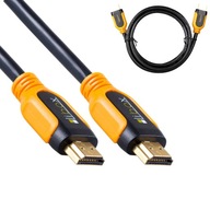 VYSOKOrýchlostný 4K UHD Full HD 3D HDMI kábel COPPER 5M