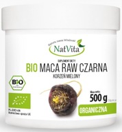 Natvita Bio Maca Black 500g BIO RAW