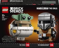 BrickHeadz Star Wars Mandalorian a dieťa