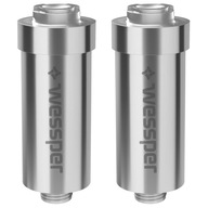 2x Sprchový vodný filter pre sprchu AquaShower Silver KDF