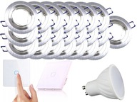 Set Halogen LED 22x Objímka + vypínač + žiarovky