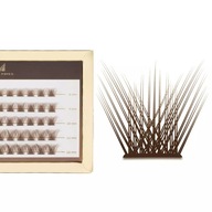 Hnedé trsy mihalníc - V-Lashes Obsession Chocolate | Mini Box C twist