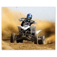 Plagáty 50x40 Quad Desert Rally Race